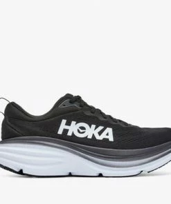 Shoes Hoka Men's Bondi 8 - Black White