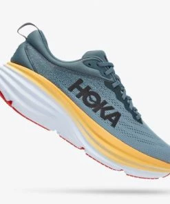 Hoka Men's Bondi 8 - Goblin Blue Mountain Spring Shoes