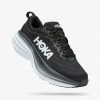 Hoka Women's Bondi 8 - Black White Shoes 1 Hoka Women's Bondi 8 - Black White Shoes