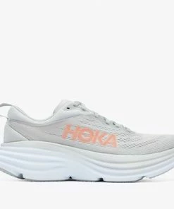 Shoes Hoka Women's Bondi 8 - Harbor Mist Lunar Rock 11 Shoes Hoka Women's Bondi 8 - Harbor Mist Lunar Rock