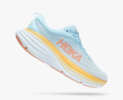Hoka One One Shoes Hoka Women's Bondi 8 - Summer Song Country Air 4 Hoka One One Shoes Hoka Women's Bondi 8 - Summer Song Country Air