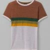 Prana Women's Cozy Up Ringer Tee Tops