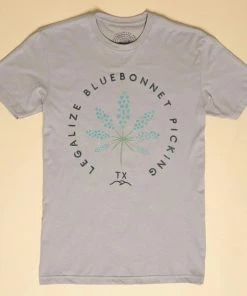 T-Shirts Texas Hill Country Men's Bluebonnet T-Shirt