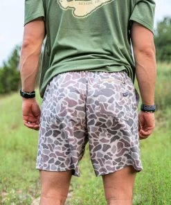 Bottoms Burlebo Men's Everyday Short - Classic Deer Camo