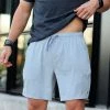 Burlebo Men's Athletic Shorts - Light Heather Gray Bottoms