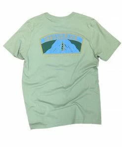 Happy Trails Outfitters Explore Texas Concho River - Green T-Shirts
