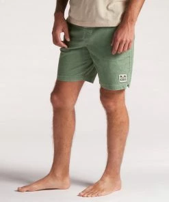 Howler Brothers Drop Cord Shorts - Lichen Green