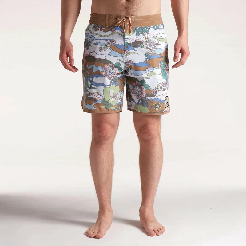 Howler Brothers Stretch Bruja Boardshorts - Irie 4 Howler Brothers Stretch Bruja Boardshorts - Irie