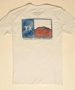 T-Shirts Texas Hill Country Men's TX Hills Flag T-Shirt