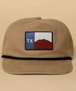 Texas Hill Country TX Hills Flag Snapback Hat