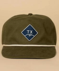 Texas Hill Country TX Hills Diamond Snapback Hat