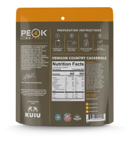 Peak Refuel Venison Country Casserole
