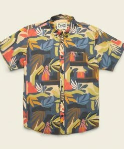 Howler Brothers Men's Mansfield Shirt - Abstract Savannah Tops