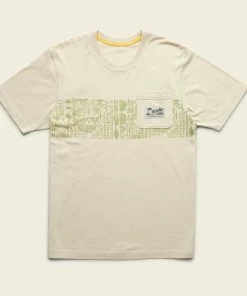 Howler Bros T-Shirts Howler Brothers South Seas Stripe Pocket T-Shirt