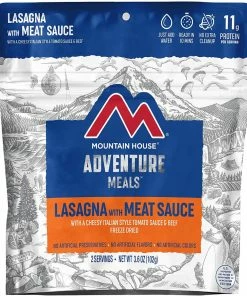 Mountain House Lasagna With Meat Sauce Food