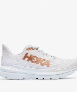 Hoka Women's Mach 5 White Copper