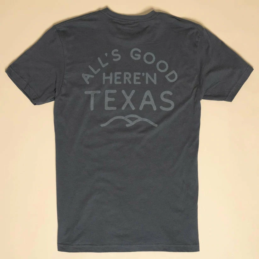 T-Shirts Texas Hill Country Men's All's Good T-Shirt 3 T-Shirts Texas Hill Country Men's All's Good T-Shirt